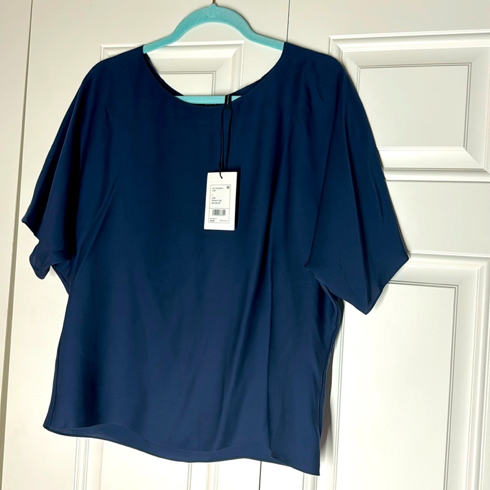 Theory 100% Silk Blouse